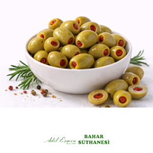 Yeşil Zeytin - Biberli